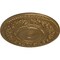 Ekena Millwork Rose Ceiling Medallion (Fits Canopies up to 13 1/2"), Hand-Painted Pale Gold, 33 7/8"OD x 2 3/8"P CM33ROPAS - alternate 3